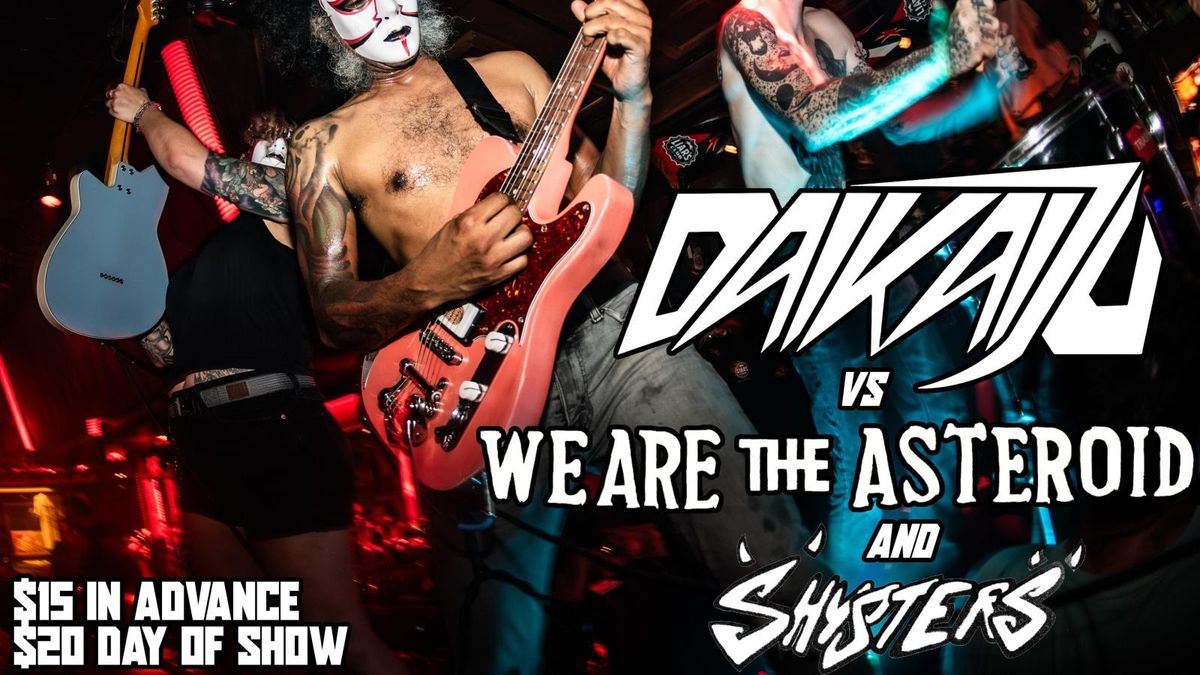 Daikaiju at Chop Suey, 10 July | Event in Seattle | AllEvents