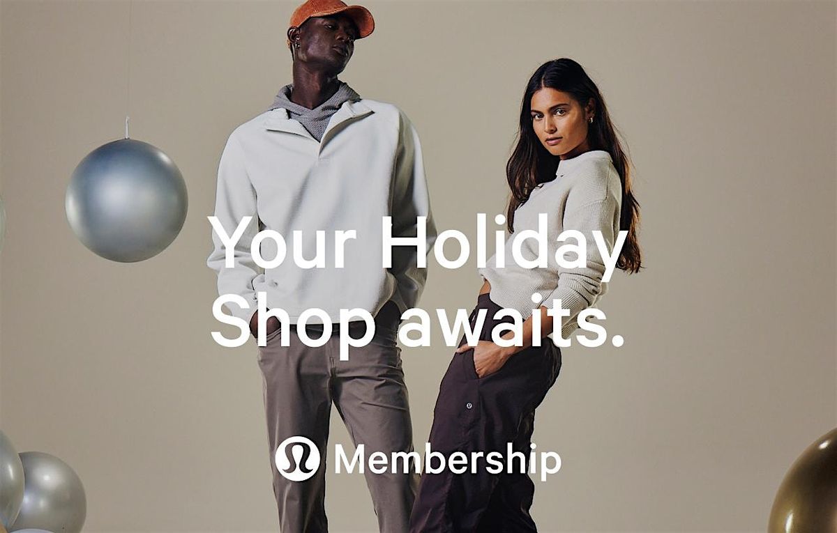 lululemon members' Holiday Shop at Roosevelt Field Mall, 7 December | Event in Garden City | AllEvents