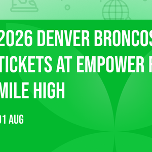 2026 Denver Broncos Season Tickets at Empower Field at Mile High
