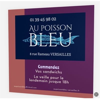 Au Poisson Bleu logo