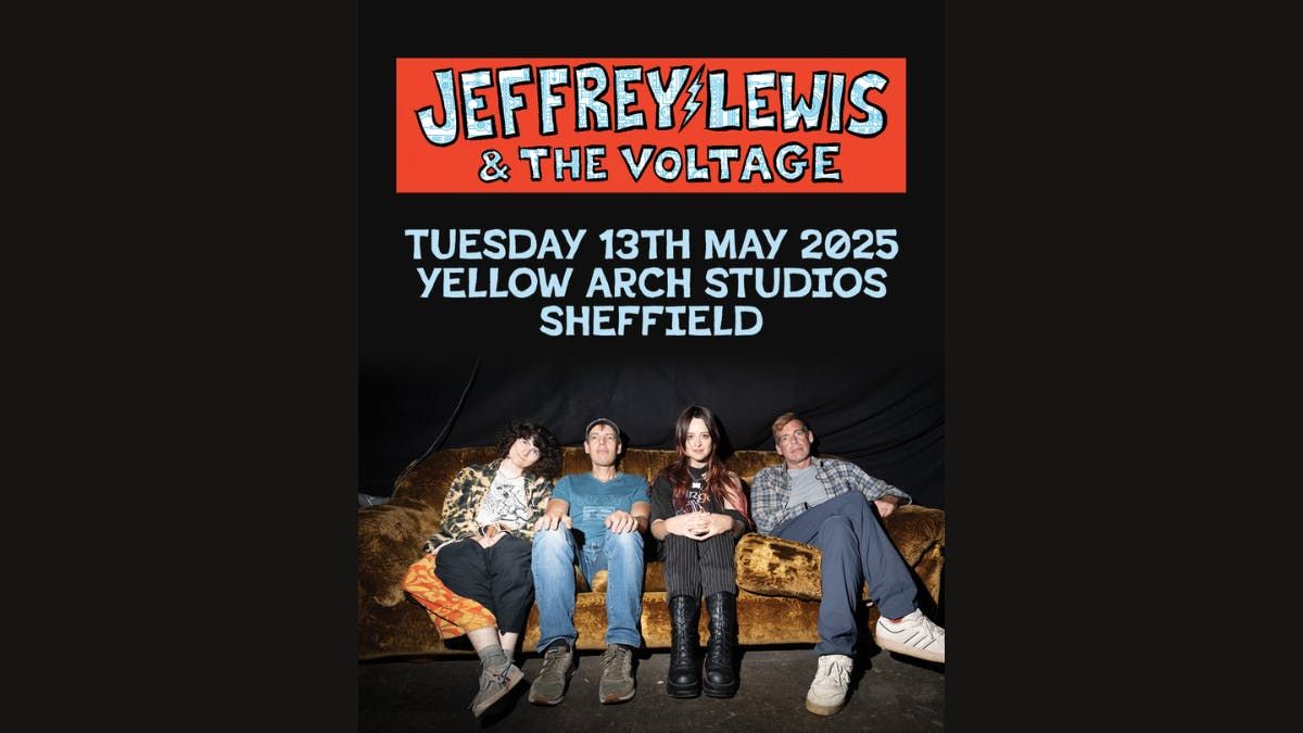 Jeffrey Lewis &amp; The Voltage, 13 May | Event in Sheffield | AllEvents
