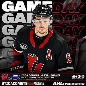 Utica Comets vs. Laval Rocket