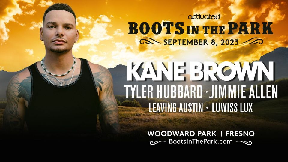 Boots In The Park Presents Kane Brown, Tyler Hubbard, Jimmie Allen