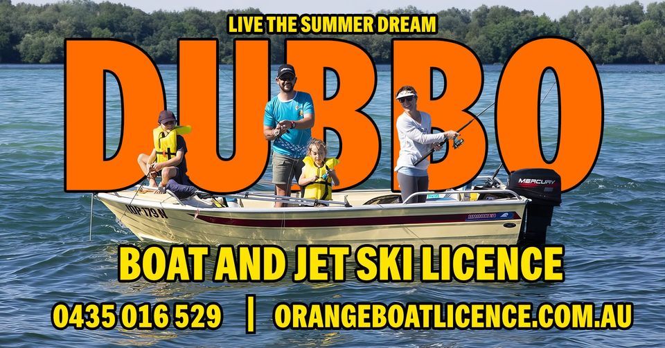 Dubbo Boat & Jetski Licence Course, Dubbo, Nsw, March 21 2024 AllEvents.in