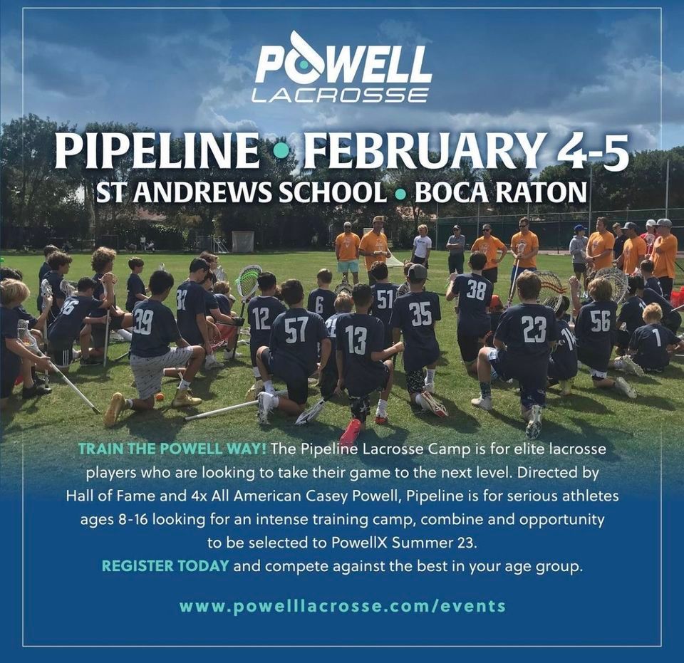 Pipeline Lacrosse Camp Boca Raton, FL, Saint Andrew's School, Boca