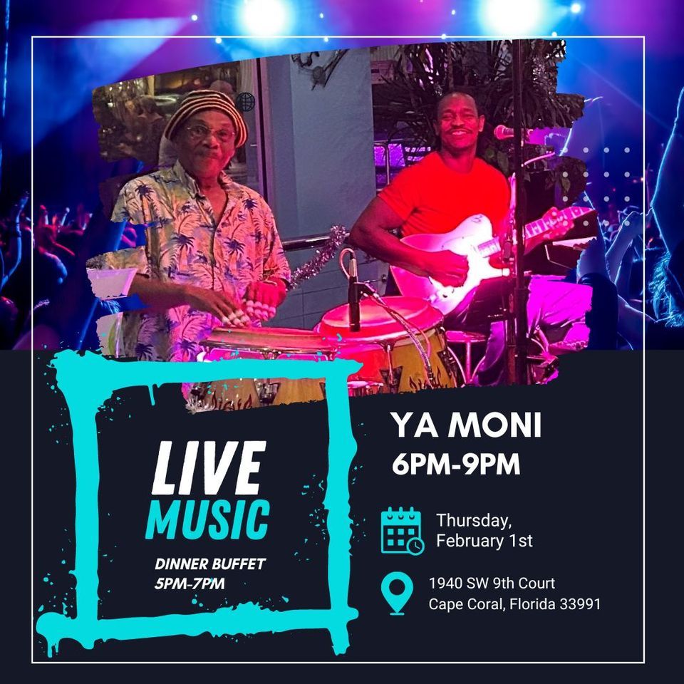 YA MONI LIVE MUSIC Palmetto Pine Country Club Cape Coral 1 February ya-moni-live-music-palmetto-pine-country-club-cape-coral-1-february