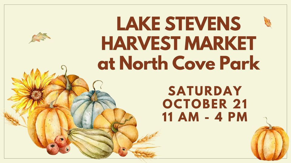 Lake Stevens Harvest Market, North Cove Park, Snohomish, 21 October