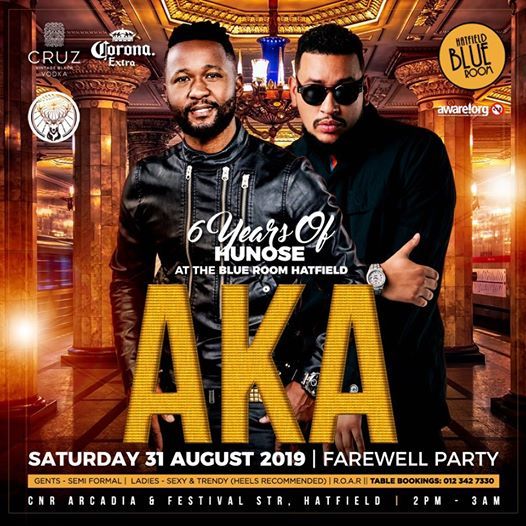 6 Years Of Hunose At blueroom Hatfield  Sat 31 August