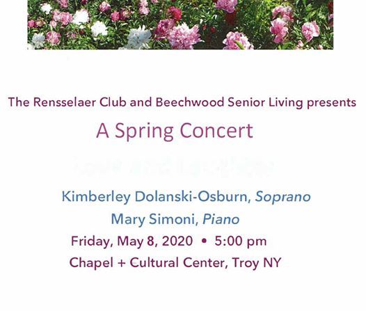 A Spring Concert Love And Laughter At Chapel Cultural Center Troy