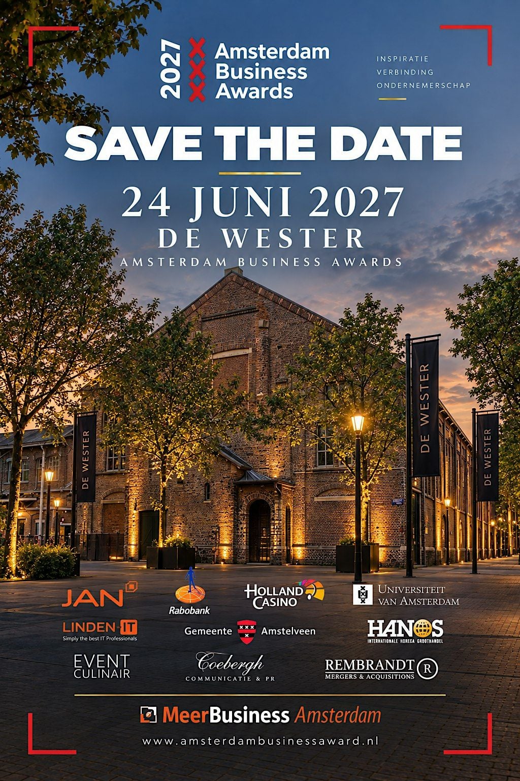 Uitreiking Amsterdam Business Awards 2027!