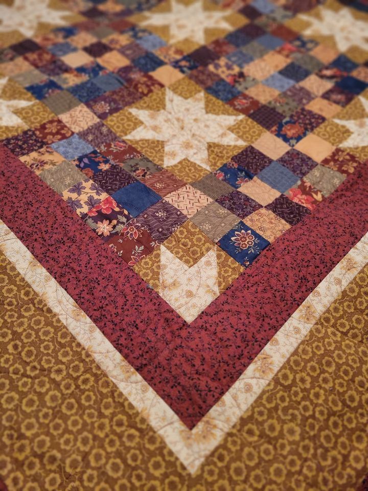 Sew with Megan! Stars floating in a Sea of Squares, D & J Sewing