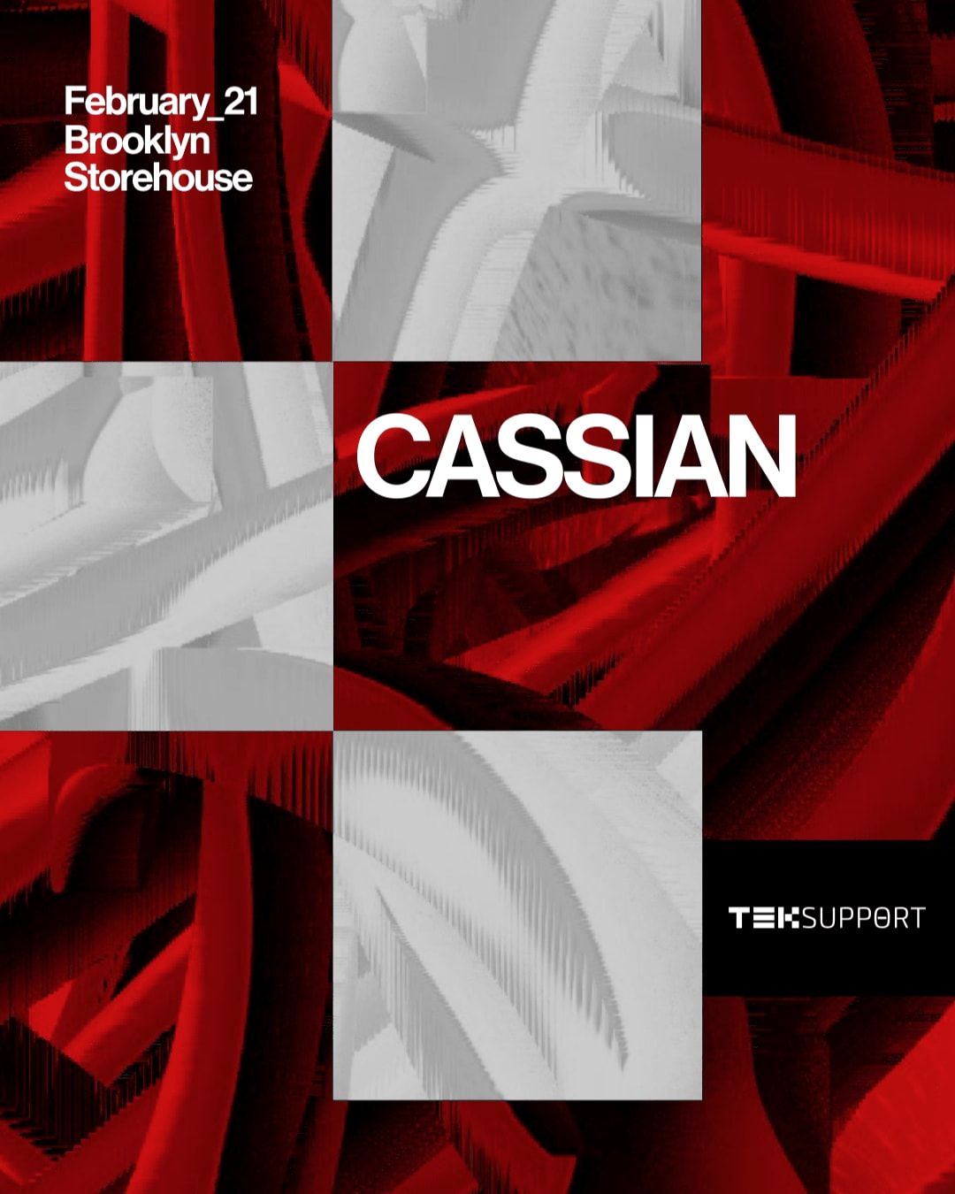 Teksupport - Cassian at Brooklyn Storehouse at Brooklyn Navy Yard, 21 February | Event in Brooklyn | AllEvents