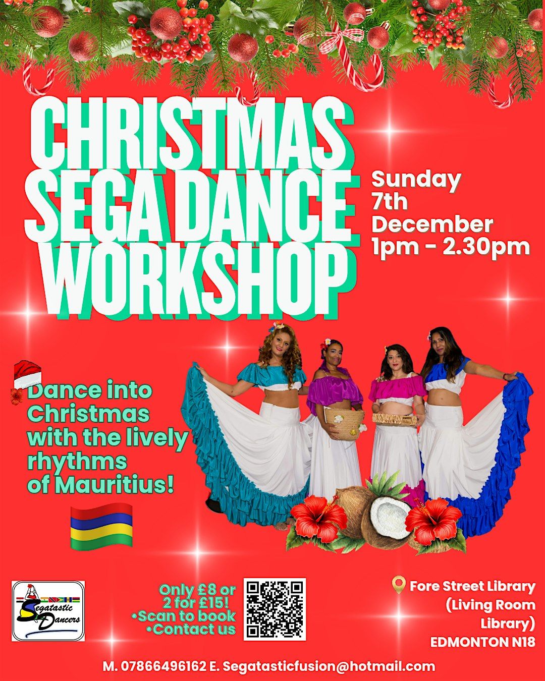 Christmas Sega Dance Workshop (Mauritius  vibes), 7 December | Event in London | AllEvents
