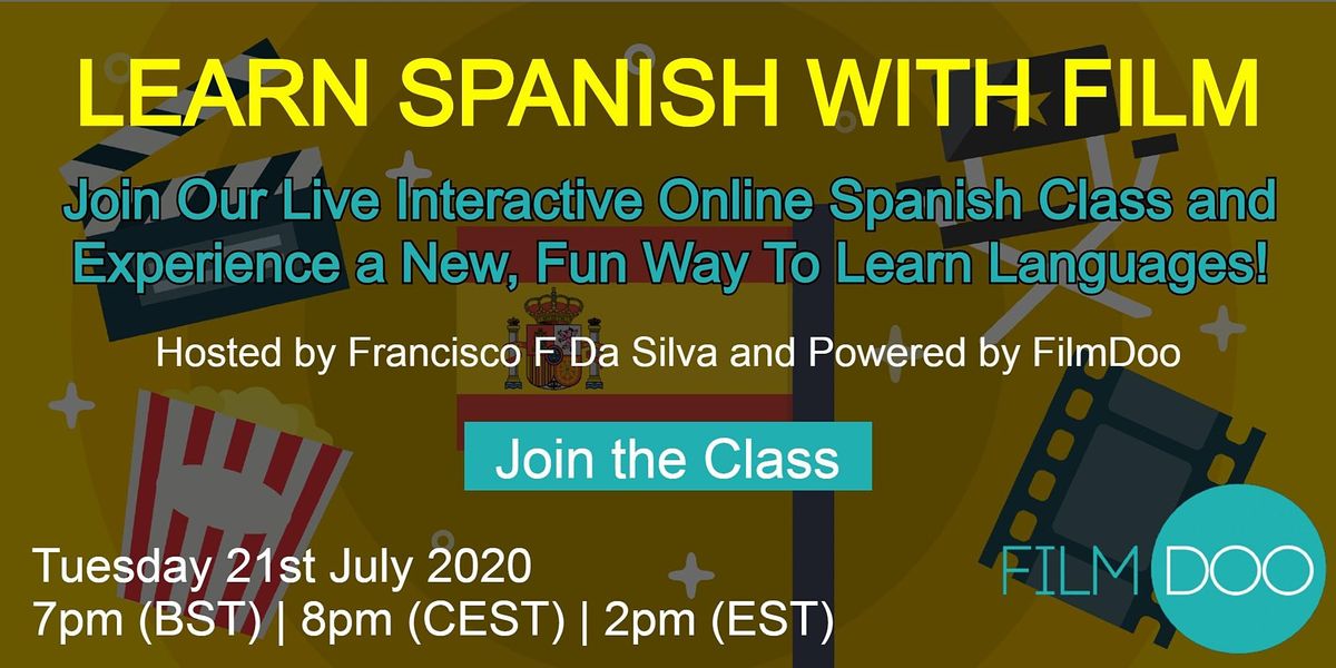 Learn Spanish Through Film Interactive Online Spanish Class At