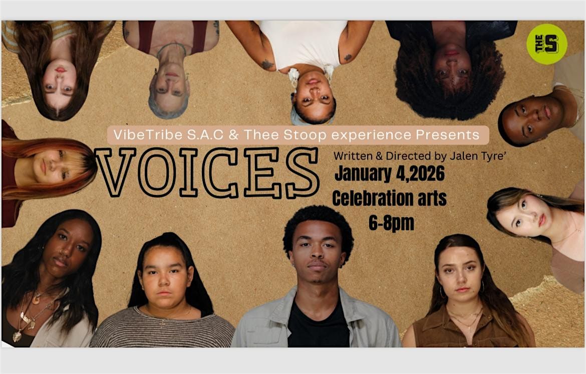 The Stoop presents: ”Voices”, 4 January | Event in Sacramento | AllEvents