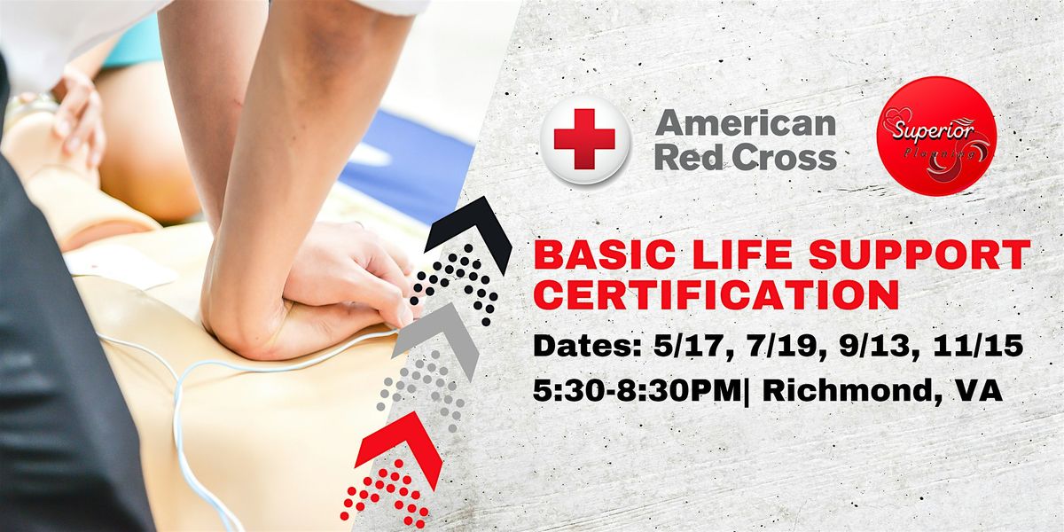 Basic Life Support Certification, 7 February | Event in Richmond | AllEvents