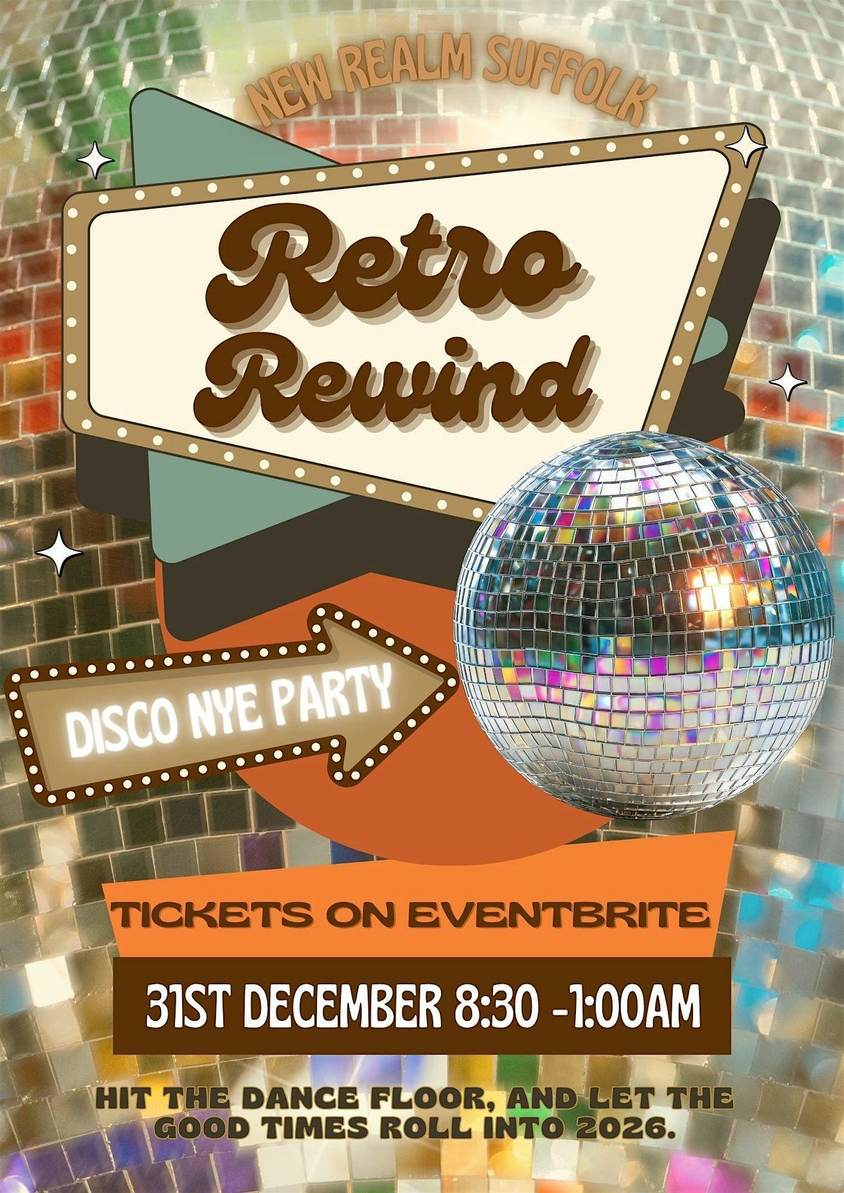 NYE Party: RETRO REWIND, 31 December | Event in Suffolk | AllEvents