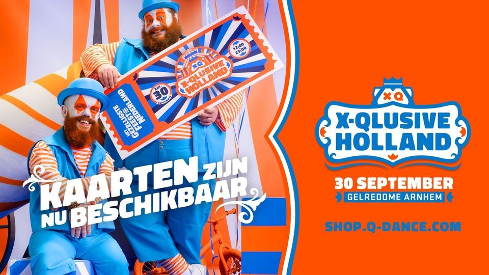 X Qlusive Holland Official Q Dance Event Gelredome Arnhem