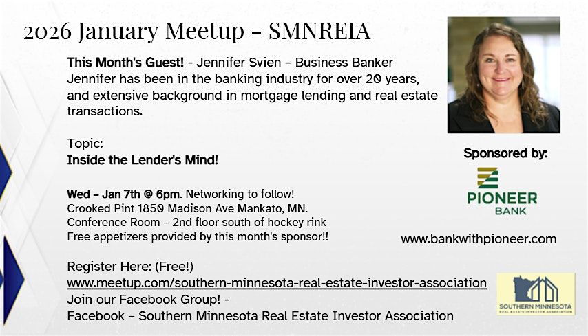 Real Estate Meetup Mankato Jan 2026
