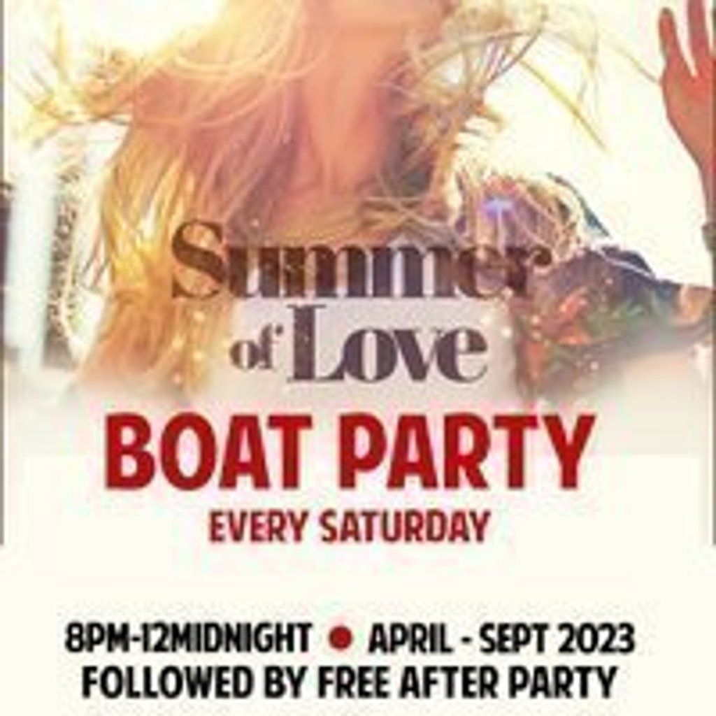 Summer of Love - London Boat party and free afterparty, 23 August | Event in London | AllEvents