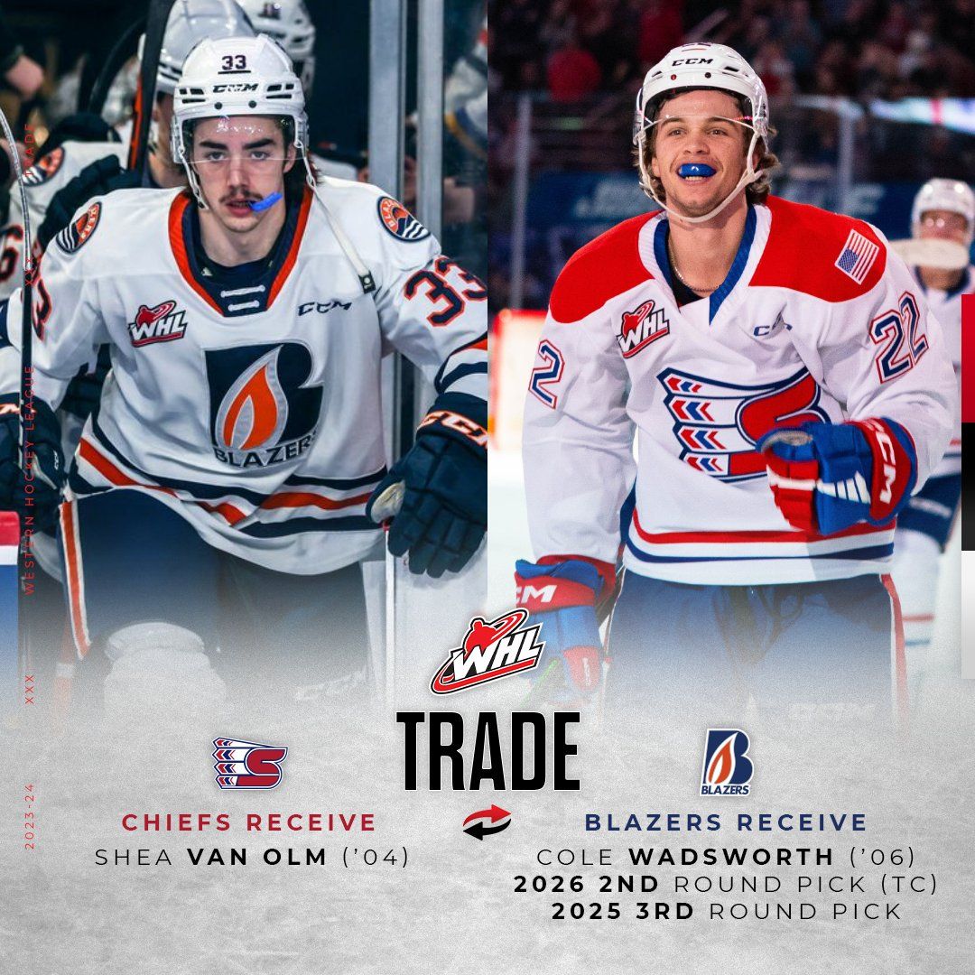 Spokane Chiefs vs. Kamloops Blazers, 23 January | Event in Spokane | AllEvents