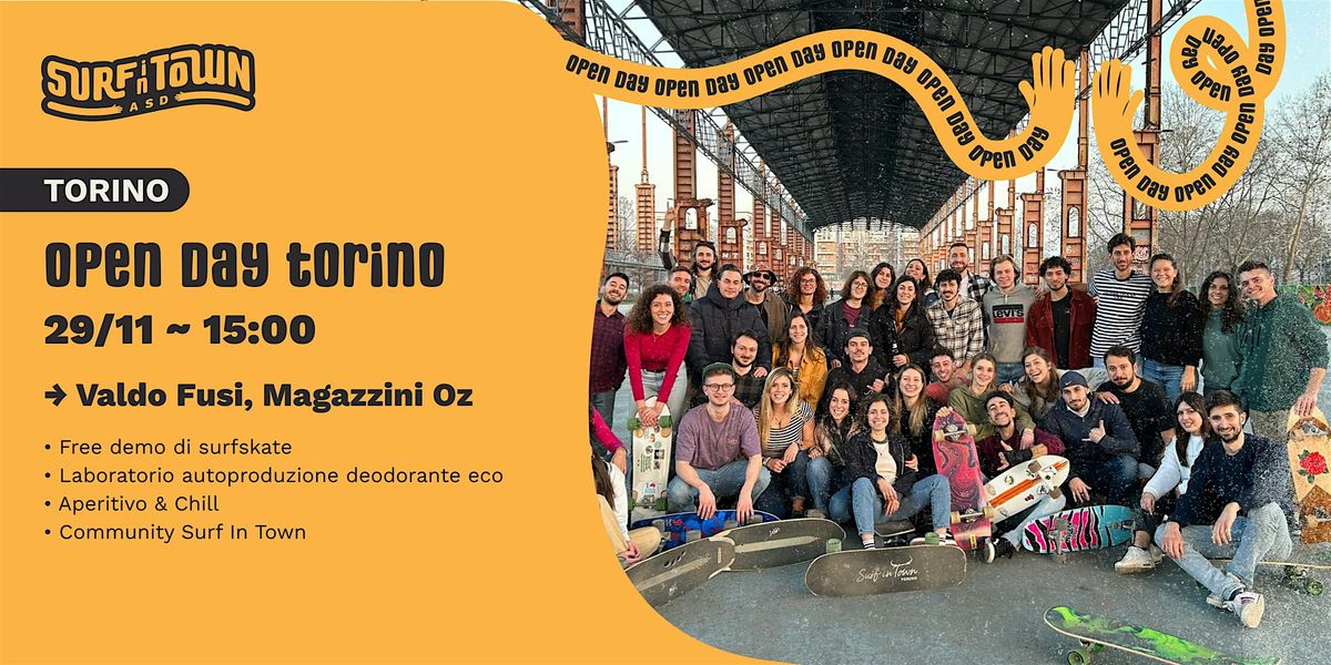 Open Day Torino, 29 November | Event in Torino | AllEvents