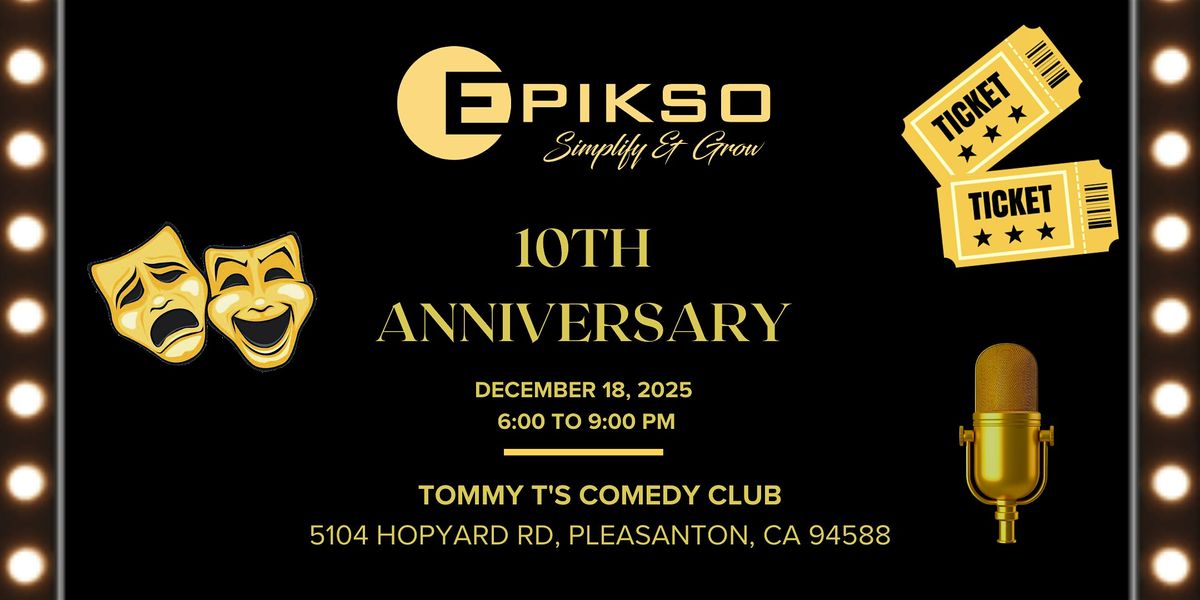 Epikso 10th Anniversary Celebration, 18 December | Event in Pleasanton | AllEvents