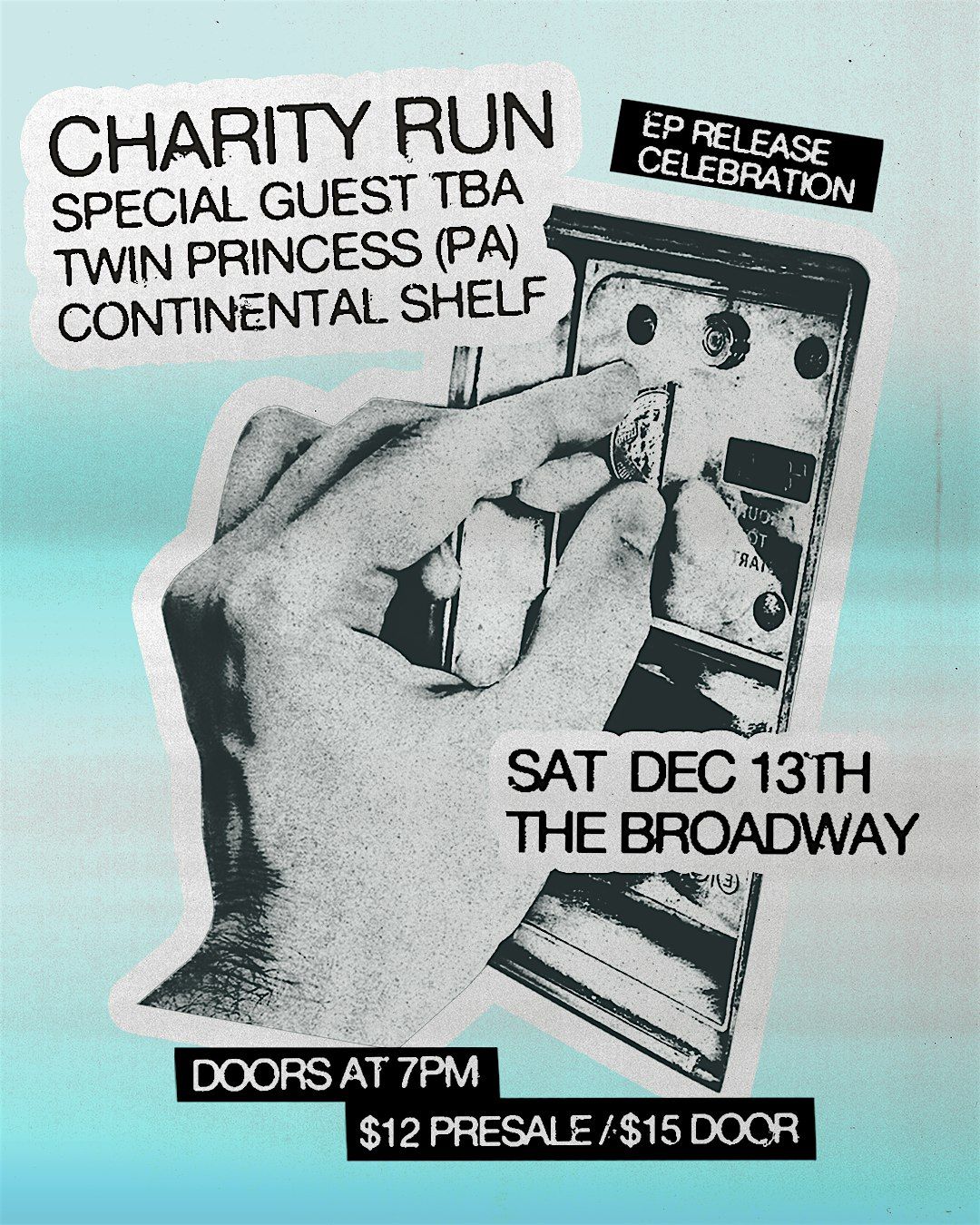 Charity Run w/ Twin Princess, Continental Shelf + a special guest TBA, 13 December | Event in Brooklyn | AllEvents