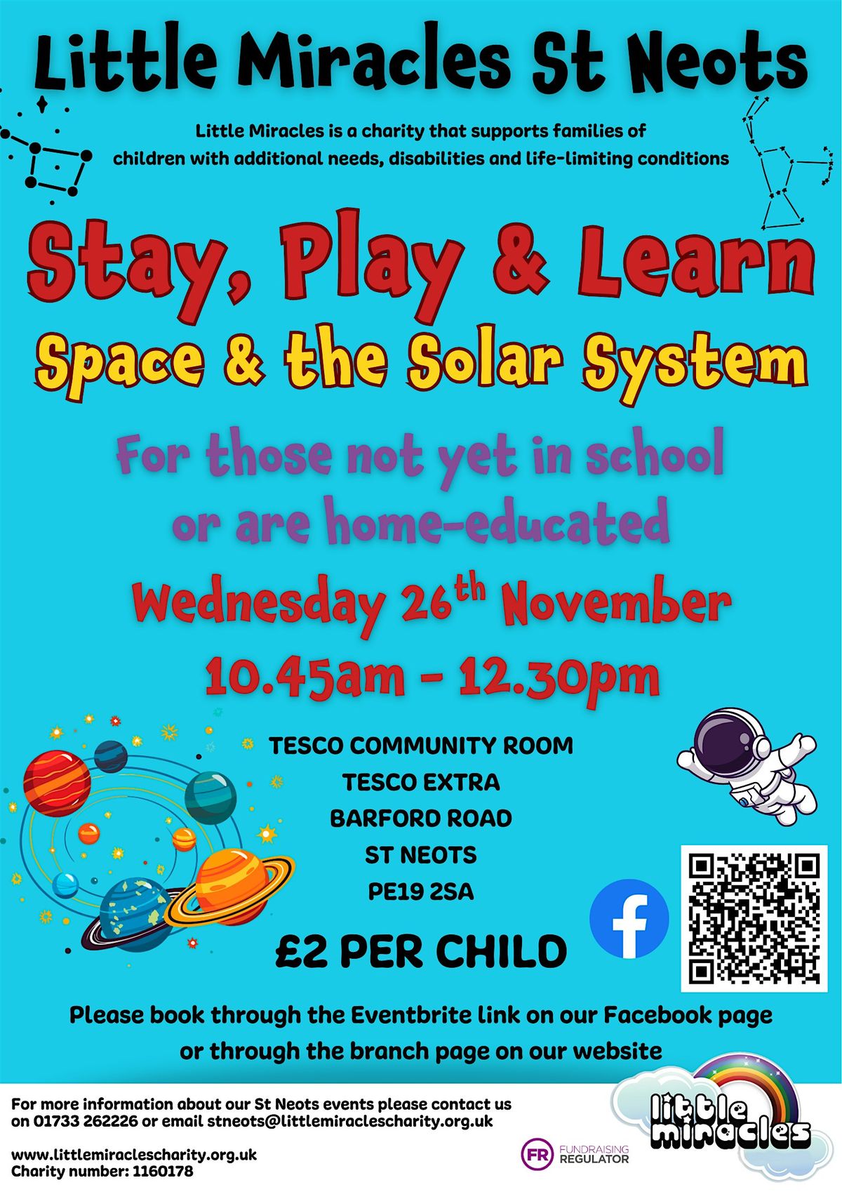 St Neots Stay, Play & Learn - Space 26th Nov 2025, 26 November | Event in St. Neots | AllEvents