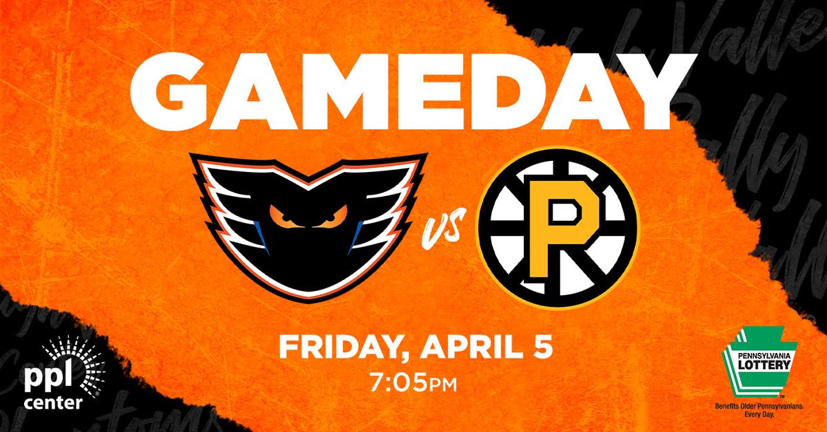 Providence Bruins vs. Lehigh Valley Phantoms, 10 January | Event in Providence | AllEvents