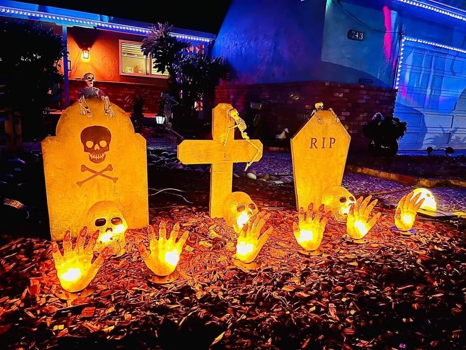 2025 Halloween Light Show, 743 Orangewood Dr, Fremont, CA 945361833