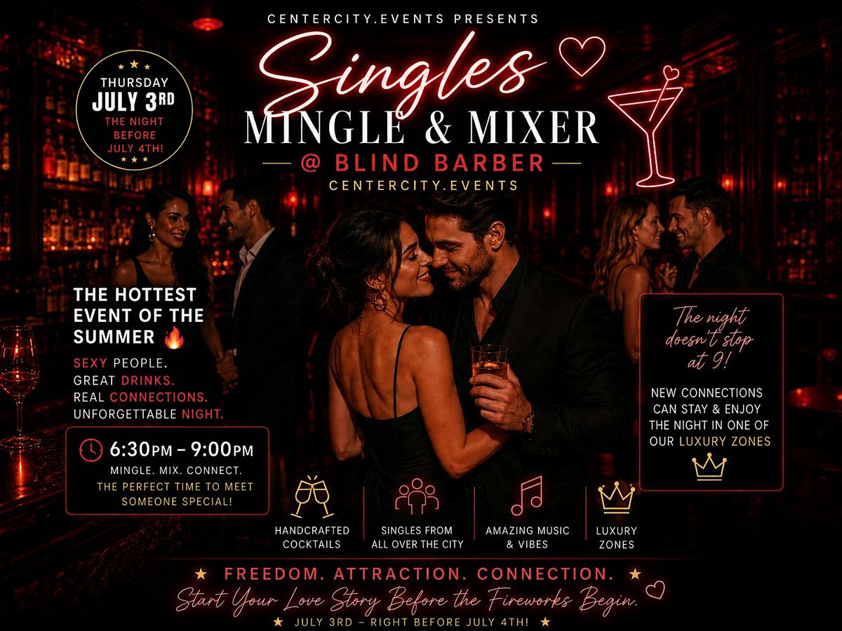 \u200b Moulin Rouge Singles Mixer: A Night of Flirting & Freedom