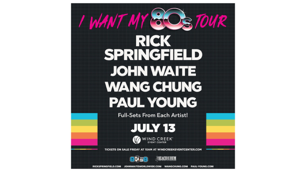 Rick Springfield with Wang Chung, John Waite, and Paul Young, 14 June | Event in Hammond | AllEvents