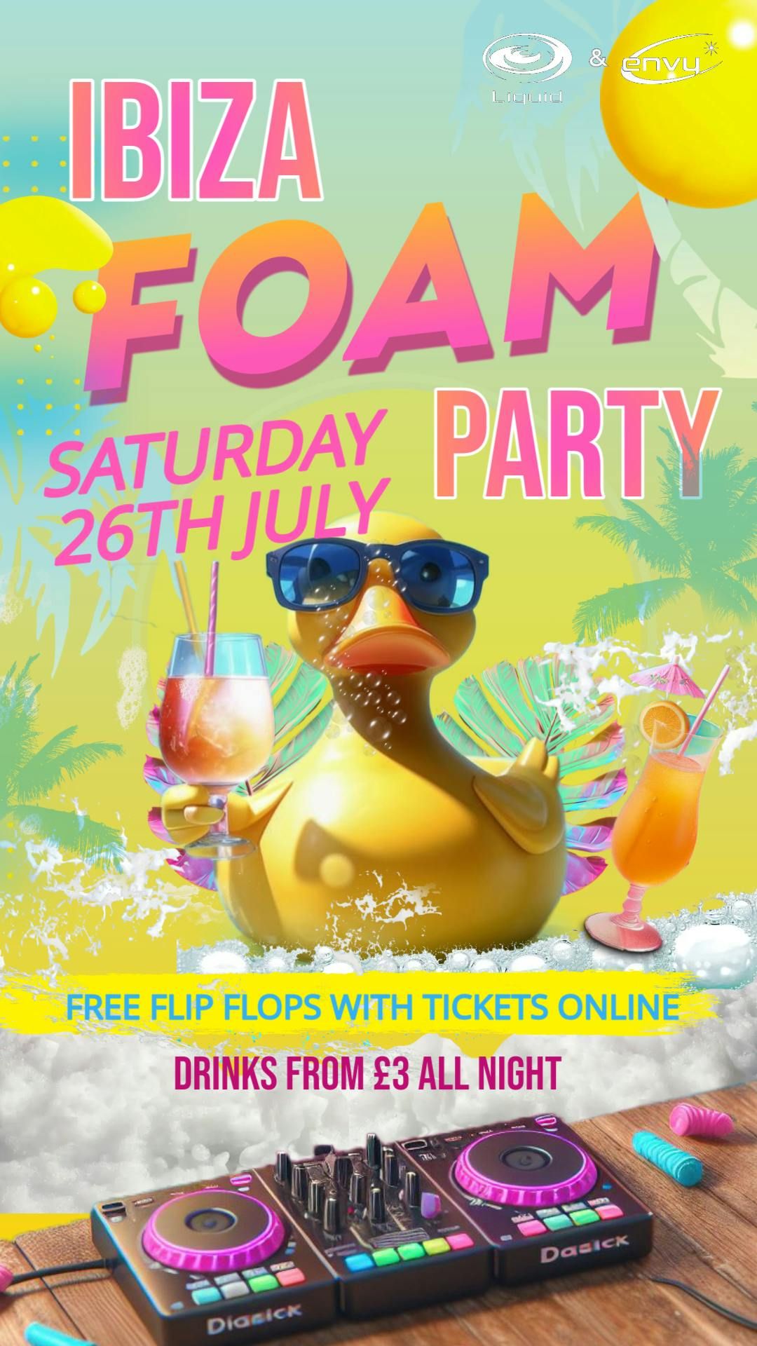 IBIZA FOAM PARTY THE RETURN 💦🔫, 26 July | Event in Oldham | AllEvents