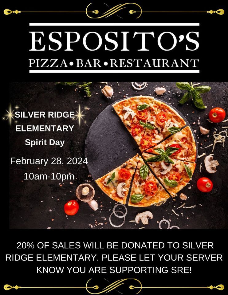 Esposito’s Spirit Night, Esposito's Pizza Bar & Restaurant, Davie