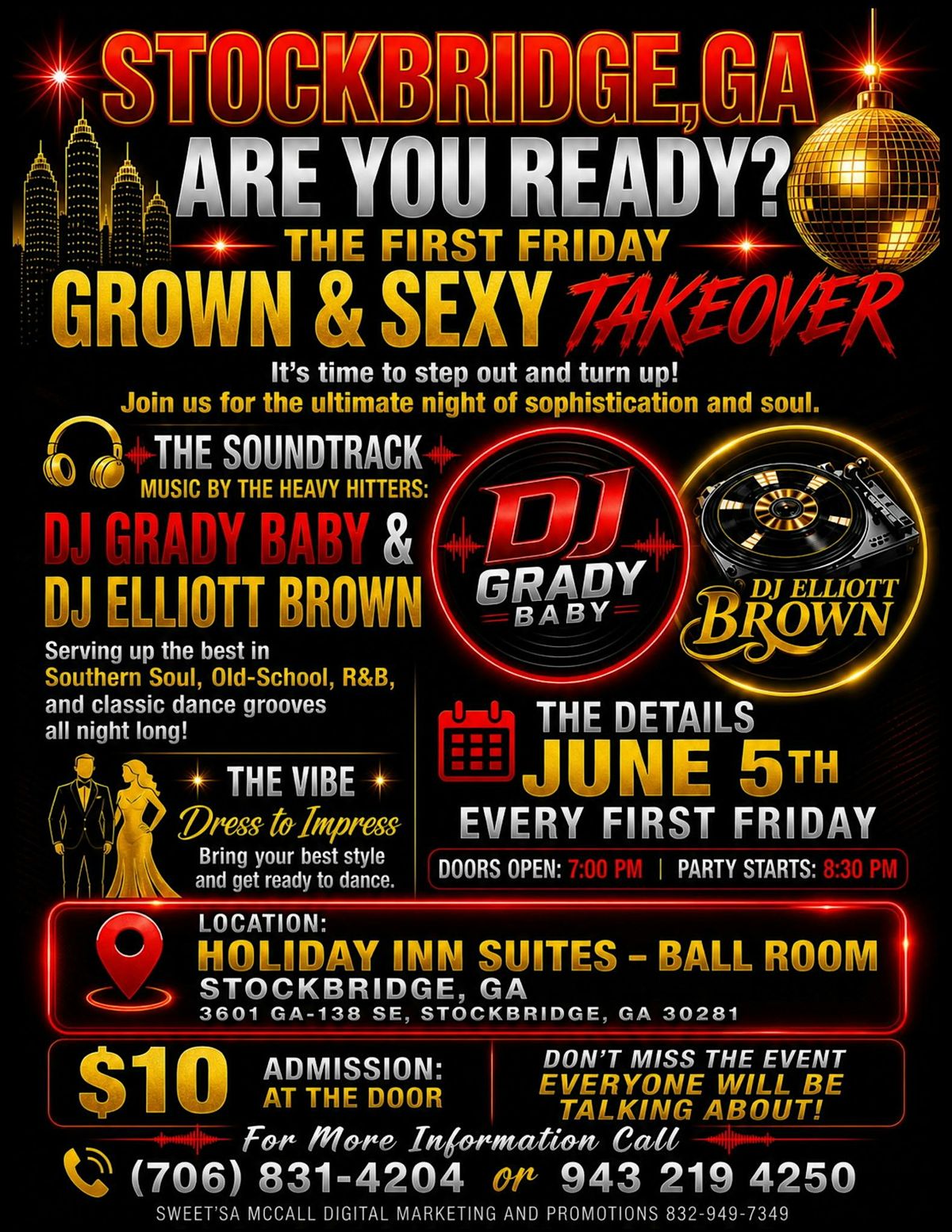 Grown & Sexy Take over First Friday Party | Stockbridge, GA, Holiday Inn & Suites Stockbridge/Atlanta I-75 by IHG, 5 June 2026 | AllEvents Grown & Sexy Take over First Friday Party | Stockbridge, GA, Holiday Inn & Suites Stockbridge/Atlanta I-75 by IHG, 5 June 2026 | AllEvents