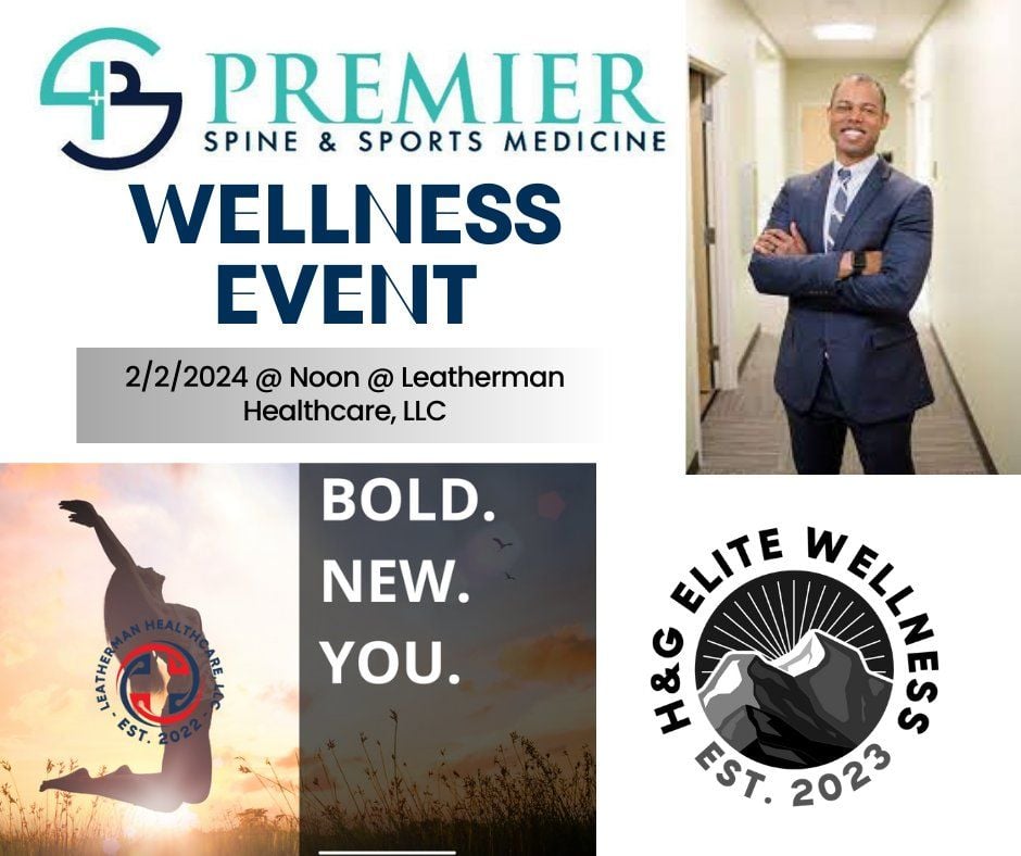 BOLD. NEW. YOU. Wellness Program with Dr. Clark owner of Premier Spine
