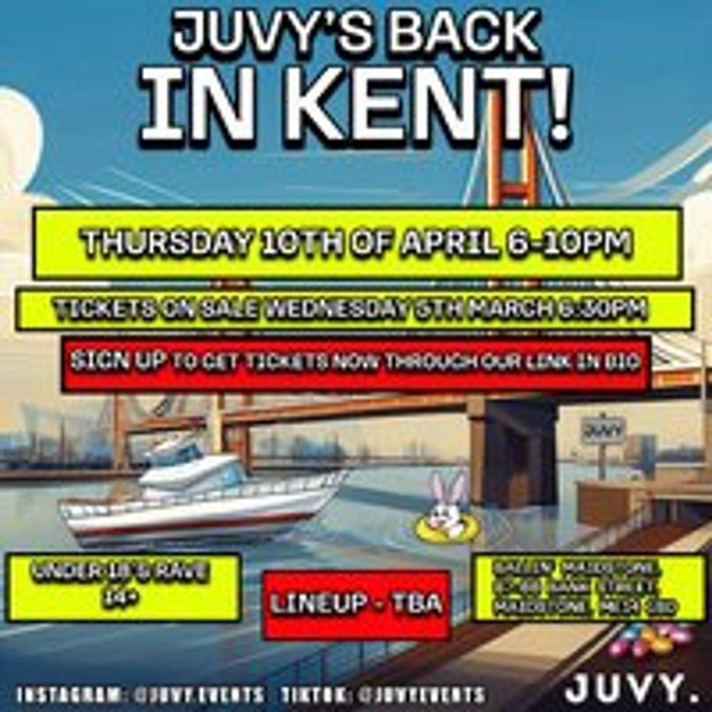 JUVY - Easter Tour 2025 - Kent (2ND DATE), Ballin Maidstone, 9 April ...