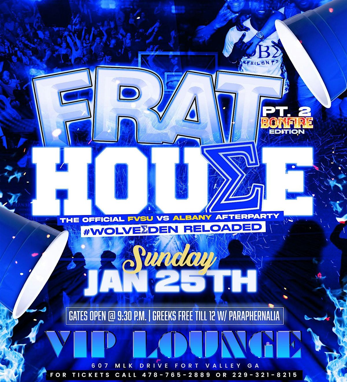 Frat House Bonfire Edition Wolves Den Reloaded