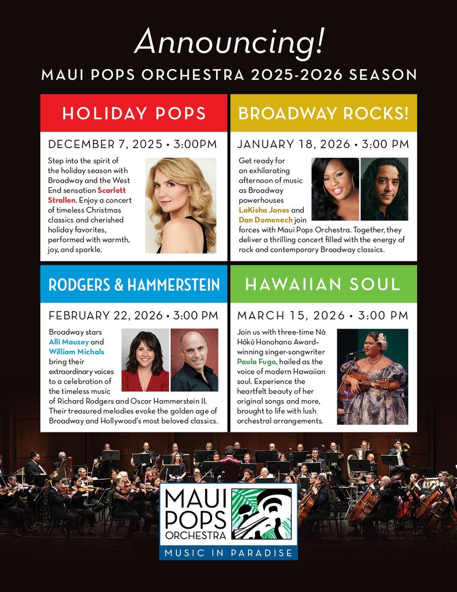 Maui Pops Orchestra: Hawaiian Soul, 14 March | Event in Kahului | AllEvents