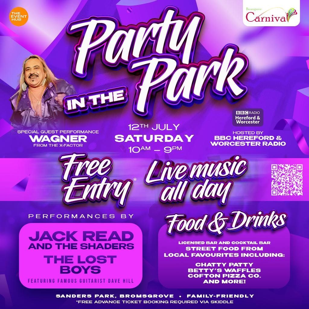 Bromsgrove Carnival's 'Party in the Park', 12 July | Event in Bromsgrove | AllEvents