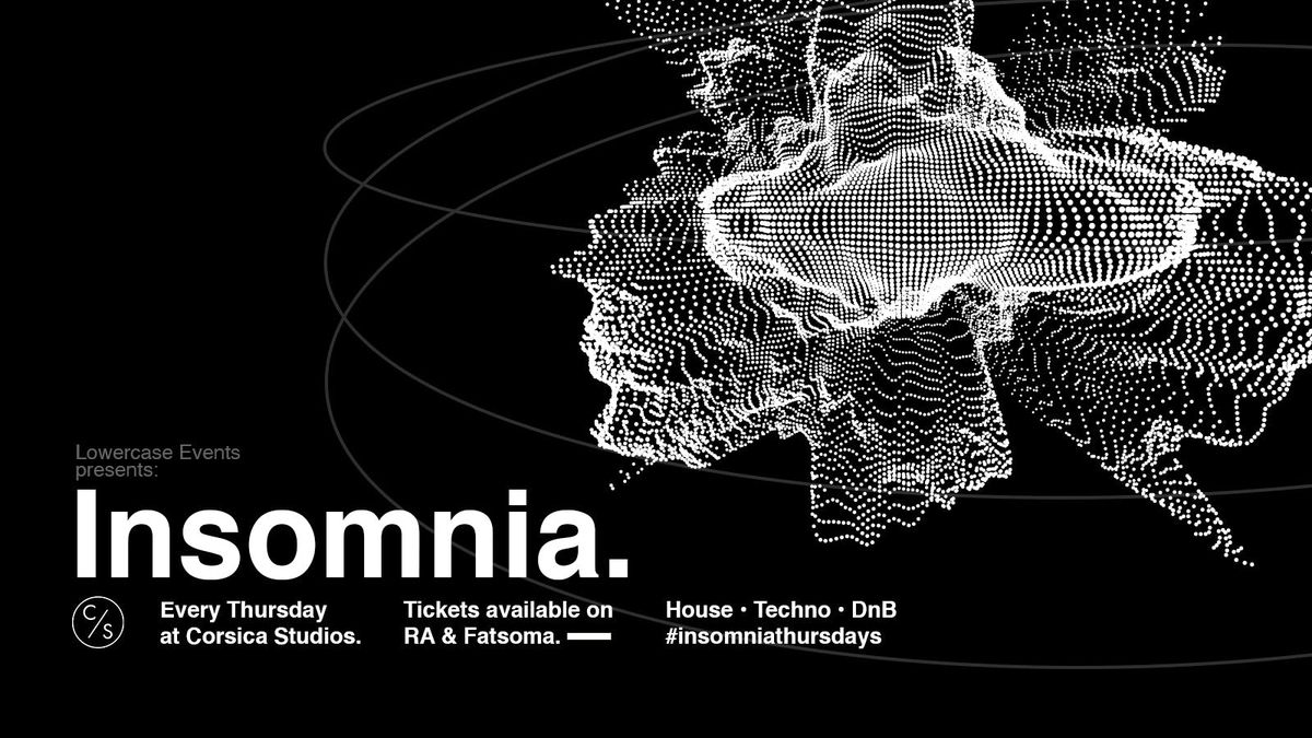 INSOMNIA LONDON - HOUSE X DNB X TECHNO - LONDON FRESHERS WEEK 2025, 18 September | Event in London | AllEvents