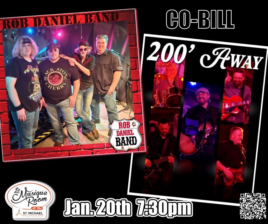 Rob Daniel Band | 200 Away - Co-Bill, Le Musique Room and Summerfield ...