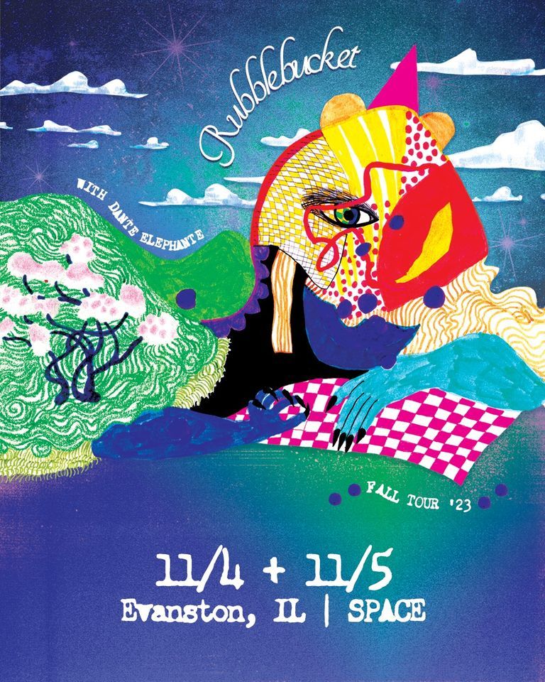 Rubblebucket w/ Dante Elephante at Space, Evanston SPACE, November 4