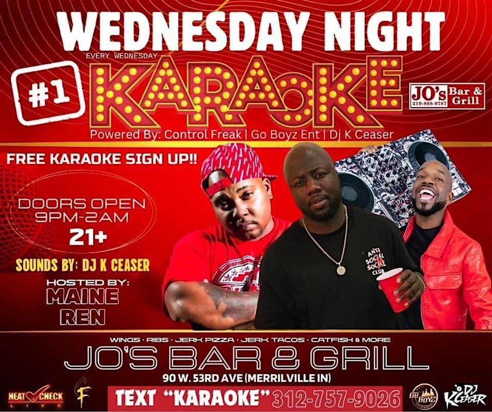 WEEKend WED Karaoke Party at Jos, 10 December | Event in Merrillville | AllEvents