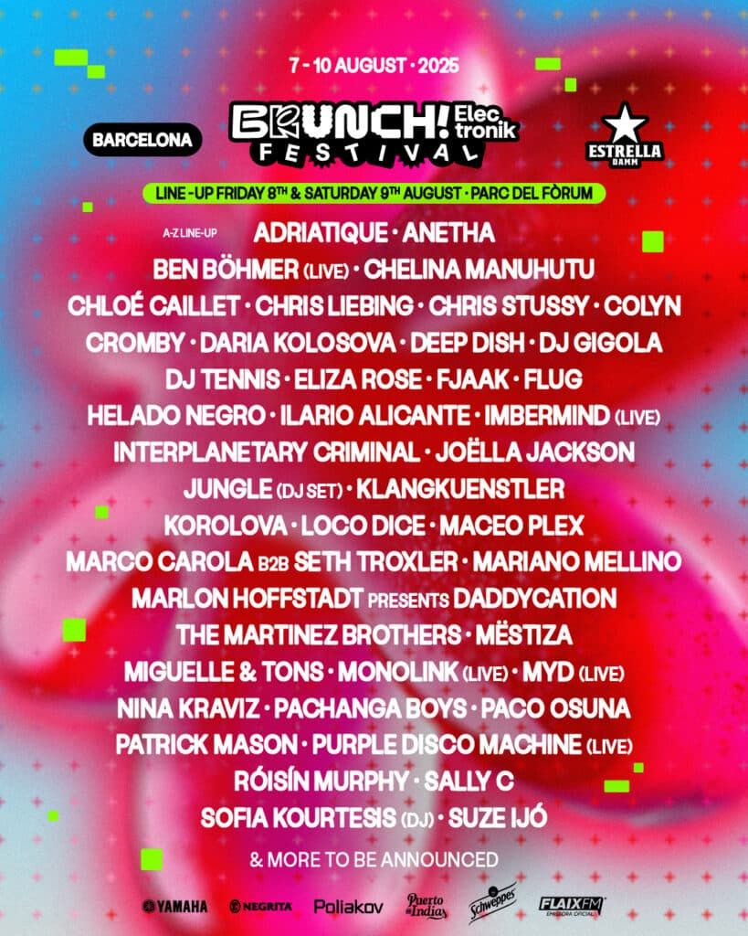 Brunch Electronik 2025 - Friday - The Martinez Brothers, Maceo Plex and more Tickets, 8 August | Event in Barcelona