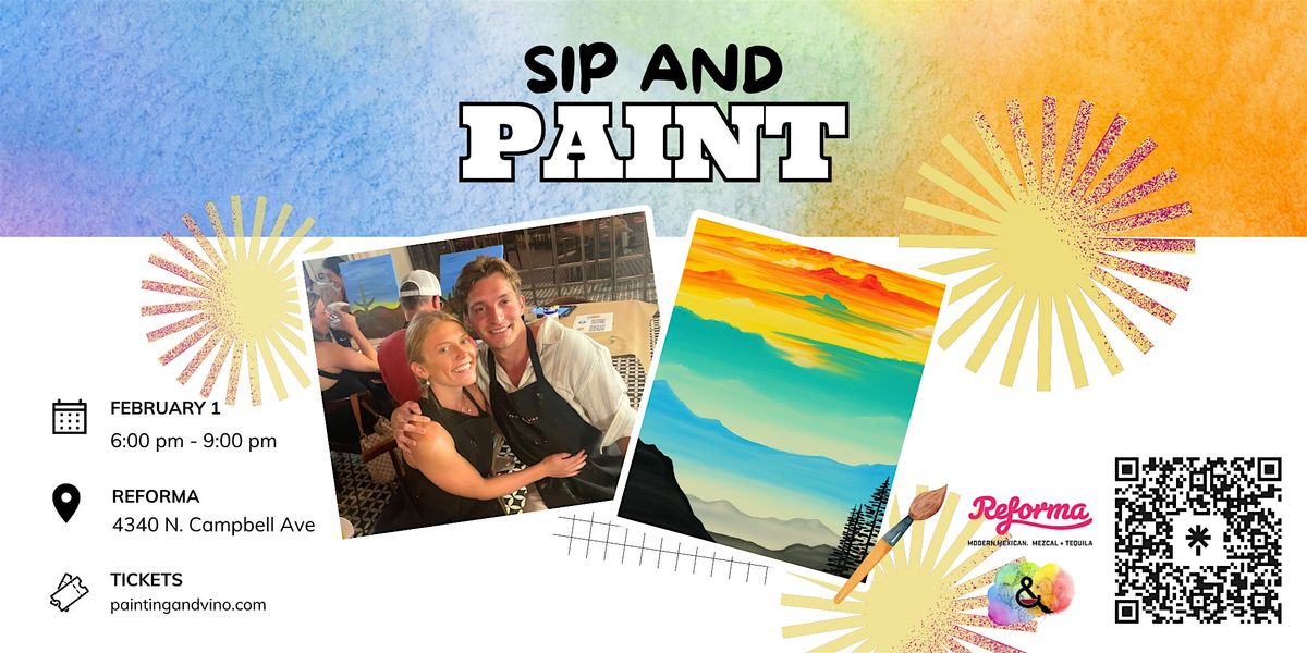 Mount Lemmon Sunrise Paint and Sip at Reforma, 1 February | Event in Tucson | AllEvents