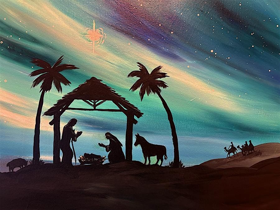 Nativity - Tipsy Brush Painting Party!, 13 December | Event in Kila | AllEvents