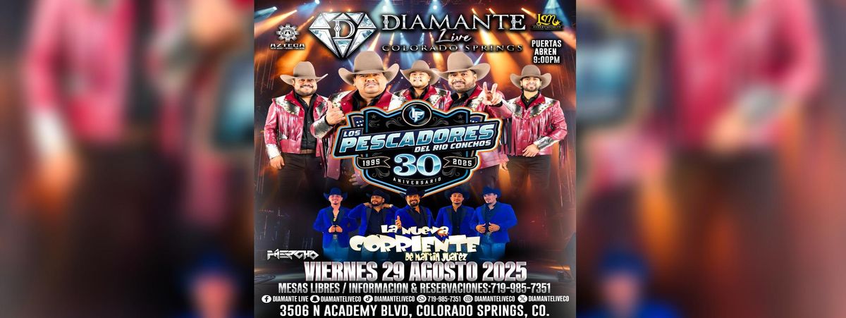 LOS PESCADORES DEL RIO CONCHOS , 29 August | Event in Colorado Springs | AllEvents