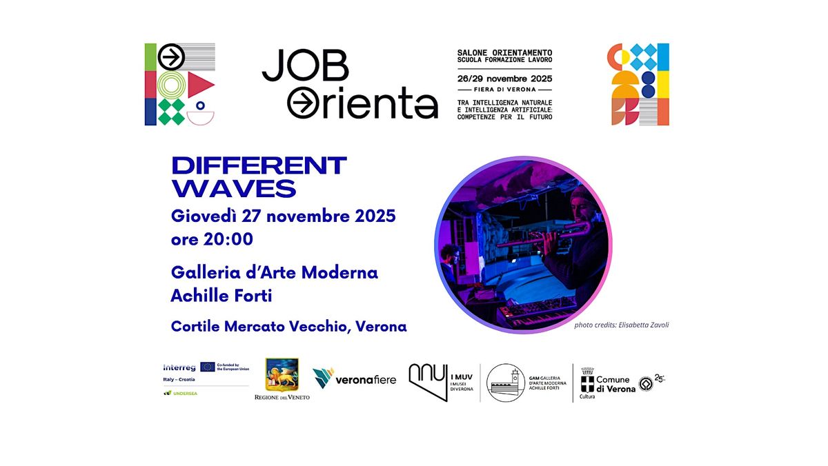 DIFFERENT WAVES, 27 November | Event in Verona | AllEvents